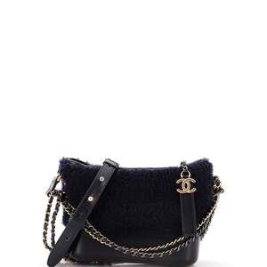 Chanel Gabrielle Hobo Shearling And #184911C26B